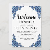 Invitation dîner d'accueil (Devant)