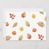 Invitation Dîner d'action amicale moderne Soirée d'action de  (Dos)