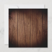 Invitation Dîner d'action d'amitié Soirée d'action de grâces  (Dos)