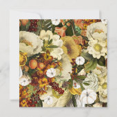 Invitation Dîner d'action de grâces (Dos)