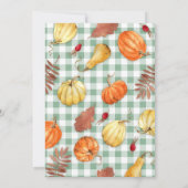 Invitation Dîner d'action de grâces 2024 (Dos)