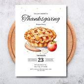 Invitation Dîner d'action de grâces Invitation, Remercions