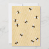 Invitation Dîner d'anniversaire vintage (Dos)