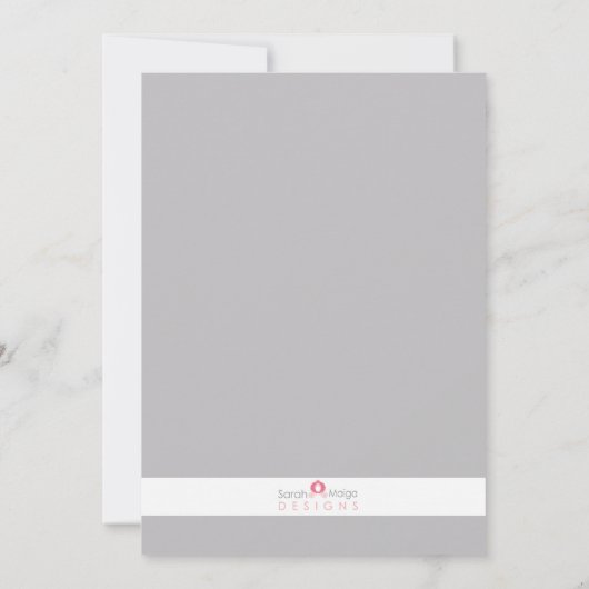 Invitation Dîner de casino moderne fête d'anniversaire Invita (Dos)