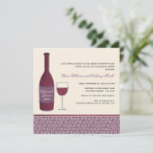 Invitation Dîner de dégustation de vin rouge de Bourgogne Mar (Debout devant)