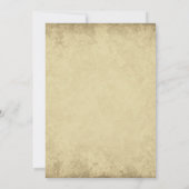 Invitation dîner de ferme à table (Dos)