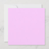 Invitation Dîner de fête amusant (Dos)