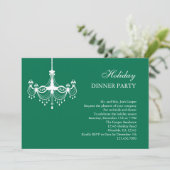 Invitation Dîner De Fête Du Chandelier (Debout devant)