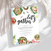 Invitation Dîner de fête thaïlandais