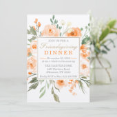 Invitation Dîner de Friendsgiving (Debout devant)