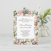 Invitation Dîner de gala dans un élégant jardin botanique Fle (Debout devant)