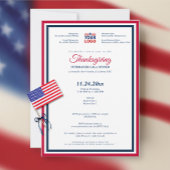 Invitation Dîner de gala de collecte de fonds politique de Th