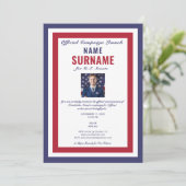 Invitation Dîner de gala de la campagne officielle du candida (Debout devant)