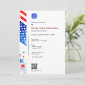 Invitation Dîner de gala pour la campagne de financement du d (Debout devant)