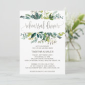 Invitation Dîner de la répétition de flammes (Debout devant)