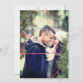 Invitation Dîner de la répétition de Noël (Dos)