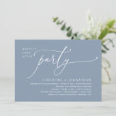 Invitation Dîner de Mariage Dansant Pour un Bonheur Éternel (Debout devant)