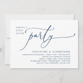 Invitation Dîner de Mariage Dansant pour un Bonheur Éternel (Devant)