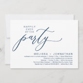 Invitation Dîner de Mariage Intime et Romantique (Devant)