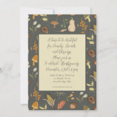 Invitation Dîner de moisson d'automne de Thanksgiving (Devant)