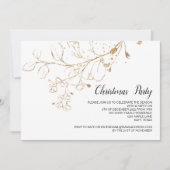 Invitation Dîner de Noël (Devant)