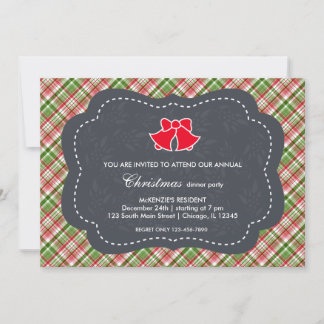Invitation Dîner de Noël