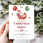 Invitation Dîner de Noël des Fêtes modernes
