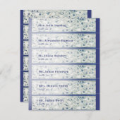 Invitation Dîner de Noël Festif Festif Foliage (Devant / Derrière)