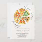 Invitation Dîner de préparation à la pizza italienne (Devant)