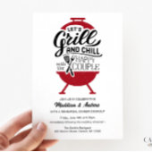 Invitation Dîner de préparation de grillades et de frissons I