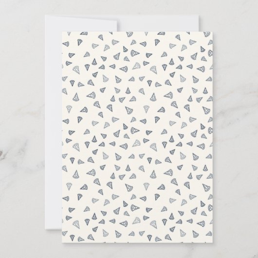 Invitation Dîner de préparation de vin et de pizza (Dos)