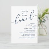 Invitation Dîner de réception de mariage de conte de fées (Debout devant)