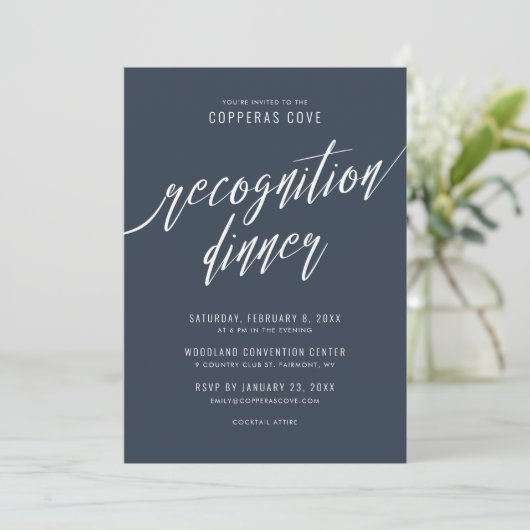 Invitation Dîner de reconnaissance (Debout devant)