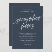 Invitation Dîner de reconnaissance (Devant / Derrière)