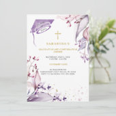 Invitation Dîner de remise des diplômes et de confirmation (Debout devant)