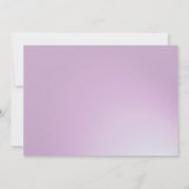 Invitation Dîner de répétition (Dos)