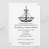 Invitation Dîner de répétition (Devant / Derrière)