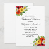 Invitation Dîner de répétition (Devant / Derrière)