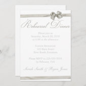 Invitation Dîner de répétition (Devant / Derrière)
