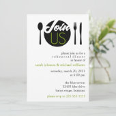 Invitation Dîner de répétition (Debout devant)