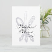 Invitation Dîner de répétition (Debout devant)