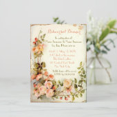 Invitation Dîner de répétition (Debout devant)