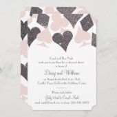 Invitation Dîner de répétition à Las Vegas Parties scintillan (Devant / Derrière)