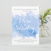 Invitation Dîner de répétition abstrait moderne (Debout devant)