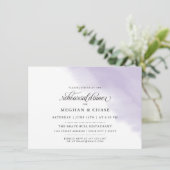 Invitation Dîner de répétition | Améthyste Lilac (Debout devant)