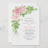 Invitation Dîner de répétition Camellia (Devant)