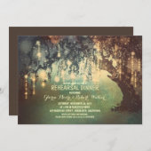 Invitation dîner de répétition d'arbre (Devant / Derrière)