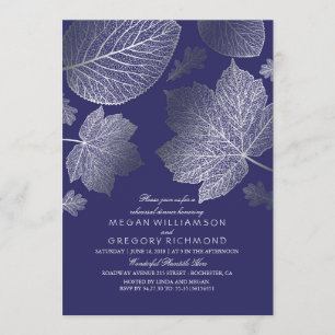 Invitation Dîner de répétition d'automne des Feuilles de la M