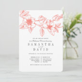 Invitation Dîner de répétition de corail de la Branche des Ma (Debout devant)