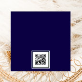 Invitation Dîner de répétition de fleurs d'hydrangea bleues a